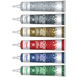 Adhesivo glitter Maped color peps oro x 50 grs.