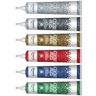 Adhesivo glitter Maped color peps oro x 50 grs.