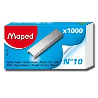 Broches Maped 10 x 1000 un.