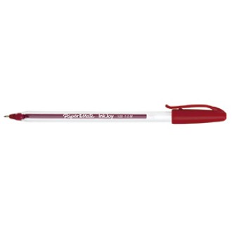 Bolígrafo paper mate kilométrico 100 rojo con inkjoy