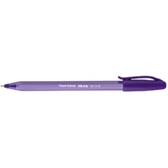 Bolígrafo paper mate kilométrico 100 violeta con inkjoy