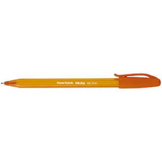Bolígrafo paper mate kilométrico 100 naranja con inkjoy