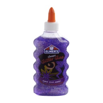 Adhesivo super glitter ELMERS violeta x 177ml