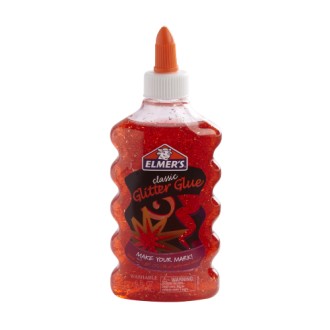 Adhesivo super glitter ELMERS rojo x 177ml