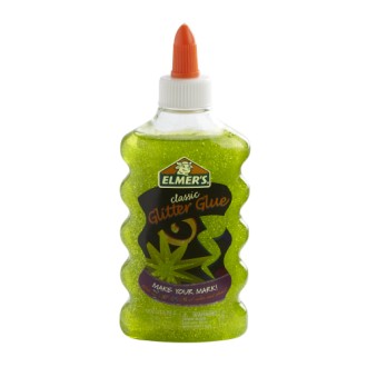 Adhesivo super glitter ELMERS verde x 177ml