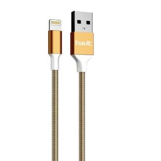 Cable usb/ lightning 3,5mm. x 1mt. HAVIT cb721x