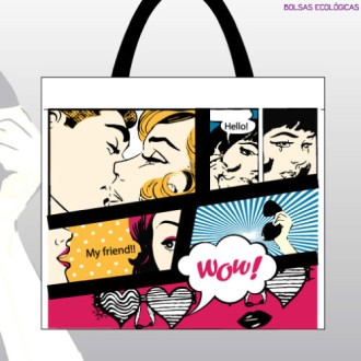 Bolsa friselina 45 x 40 x 10 t103 wow