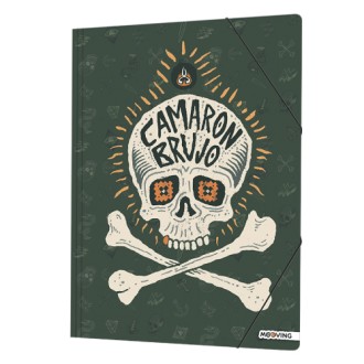 Carpeta 3 solapas con elástico camaron brujo