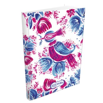 Cuaderno 15x21 car pintos tapa flexible 96 hs ray cosido