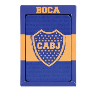 Cuaderno Mooving tipo metal a6 boca juniors 128h.