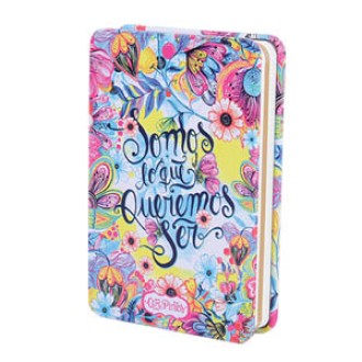 Cuaderno Mooving tipo metal a6 car pintos 128h.