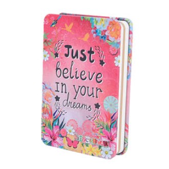 Cuaderno Mooving tipo metal a6 gingerbread 128h.