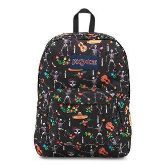 Mochila Jansport superbreak 501-3d2 calaveras