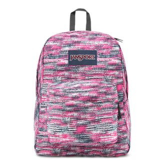 Mochila Jansport superbreak 501-0jv magenta con esfumado