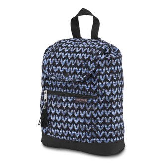 Mochila Jansport abbie t69j-39f azul con grises