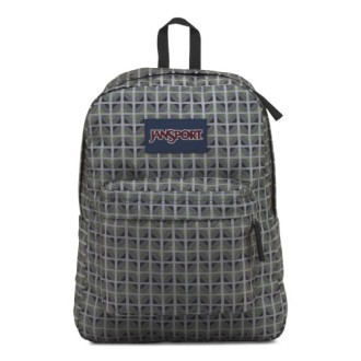 Mochila Jansport superbreak 501-0x2 gis oscura con cuadricula