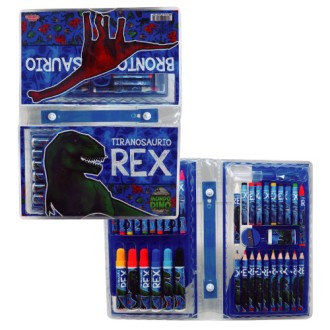 Set de Arte mundo dino x 42 un.