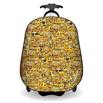 Mochila emoji art.593/594 con ruedas 16