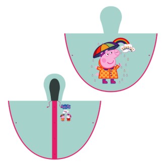 Capa para lluvia peppa pig